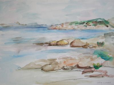 watercolor/A4/Corsica